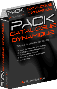 Arumbaya - Pack Catalogue Dynamique